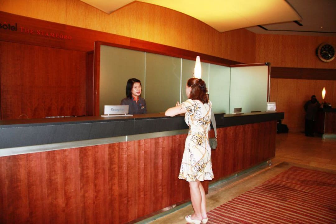 Reception Swissotel The Stamford Singapore