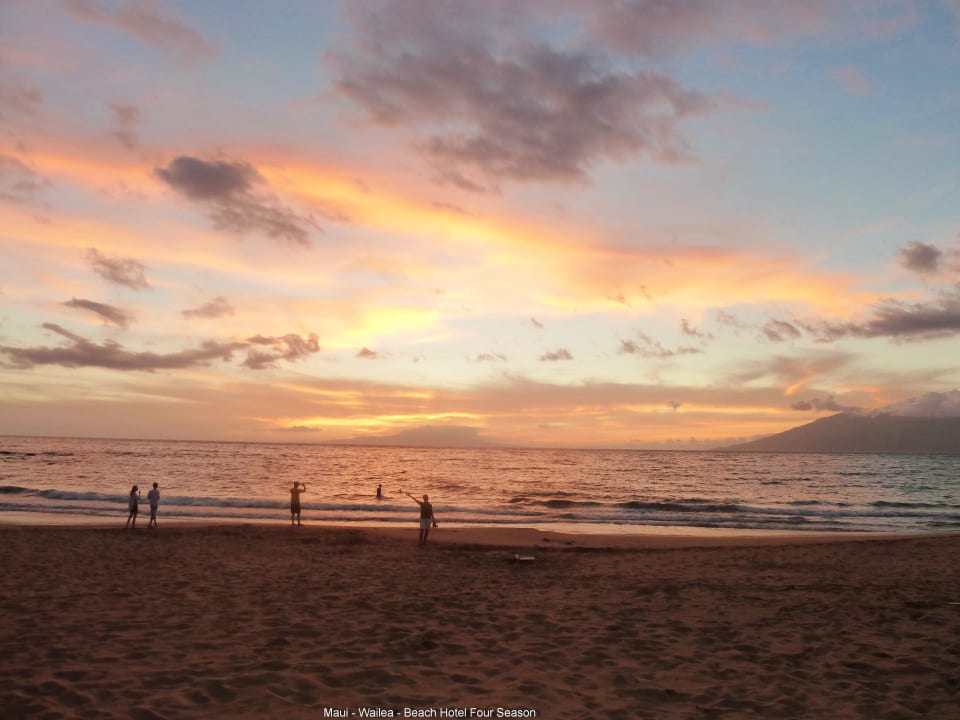 Blick zum Strand Hotel Four Seasons Resort Maui at Wailea