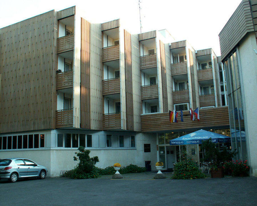 Hoteleingang Hotel Bezdez