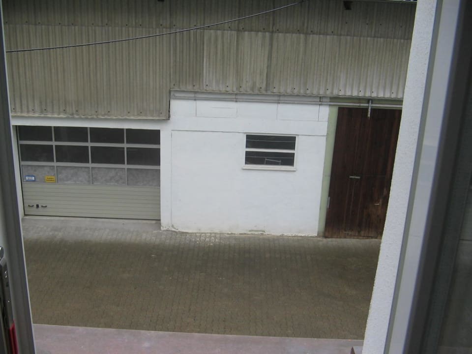 Blick hinter das Haus Gasthof Zum Bären
