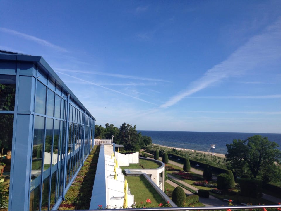 Blick zur Ostsee Hotel Kaiserhof Heringsdorf