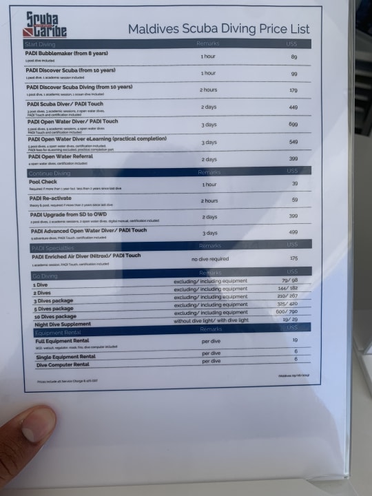 Sport & Freizeit Hotel Riu Palace Maldivas