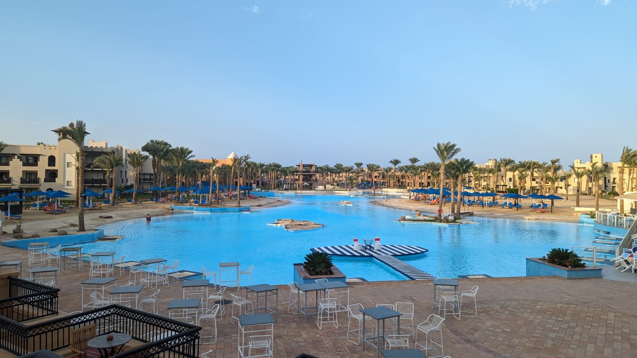 Ausblick Pickalbatros Palace Hotel-Port Ghalib