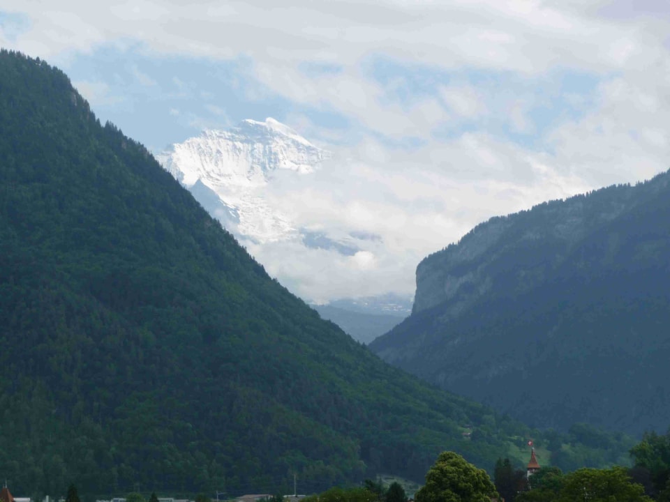 Ausblick zur Jungfrau Hapimag Resort Interlaken