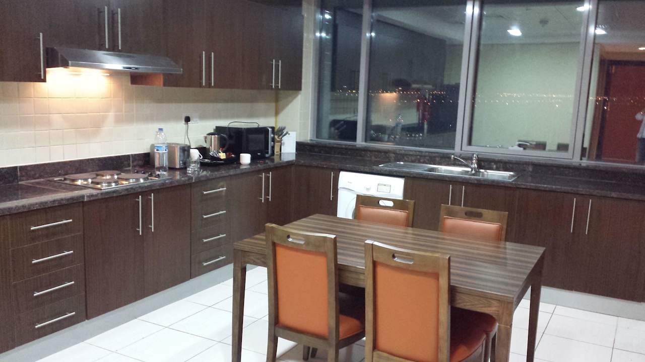Küche Abidos Aparthotel Dubailand