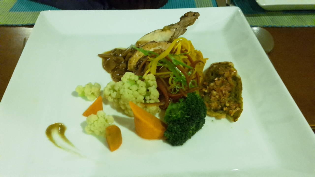 Hauptgang Hotel Golden Star Beach