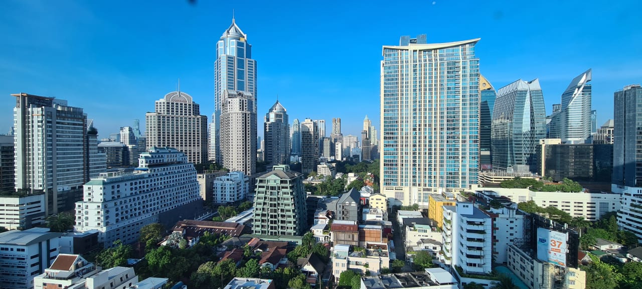 Ausblick Double Tree by Hilton Bangkok Ploenchit