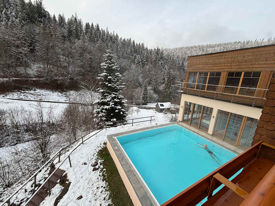 Pool Wellnesshotel Forsthaus Auerhahn