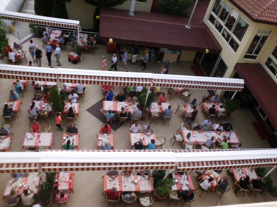 Außenbereich von oben Hotel Orfeus Park