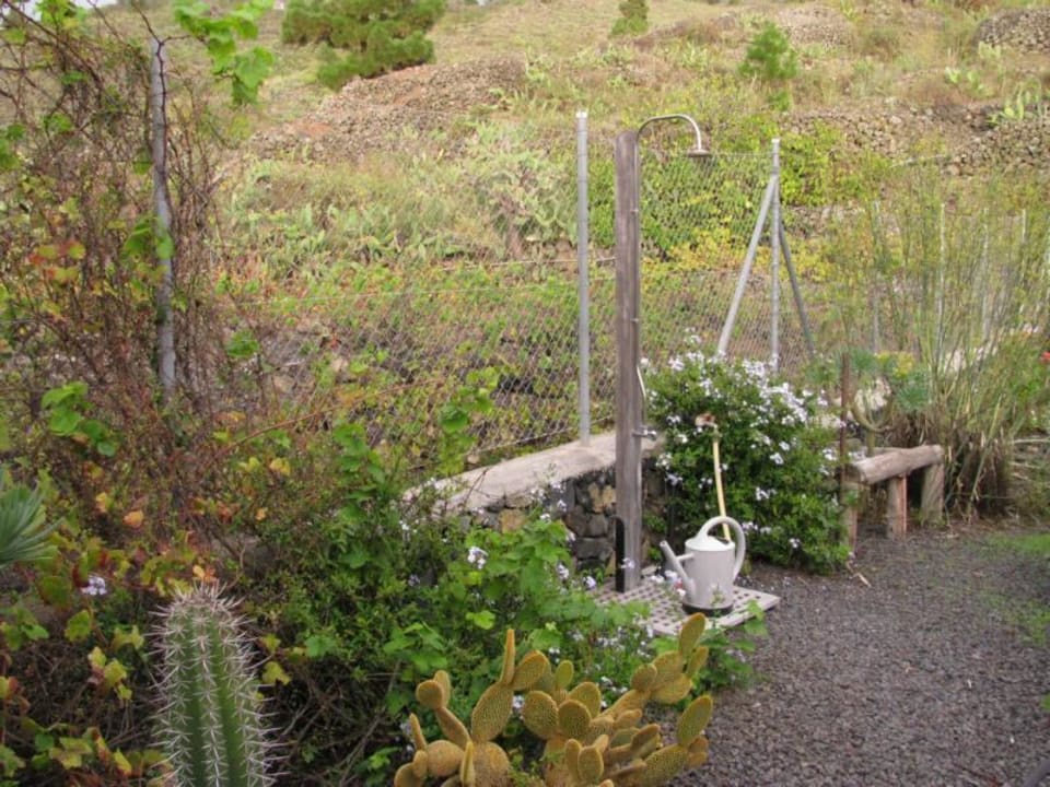 Open-Air-Dusche Hotel Casa Roja