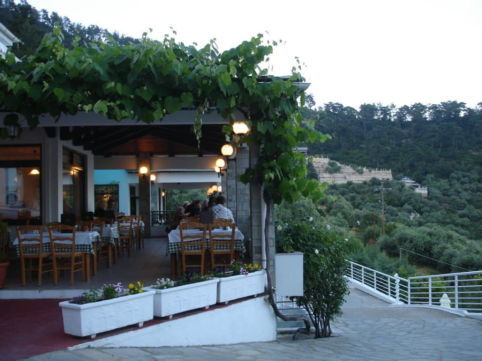 Restaurantterrasse Hotel Dionysos