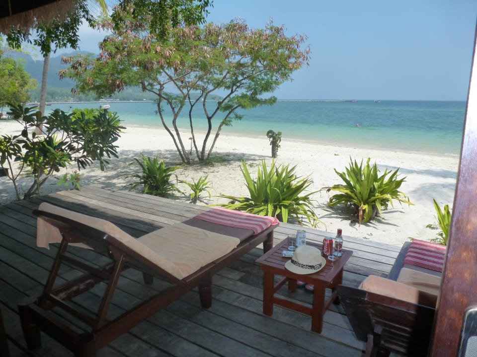 Von der Terrasse  Koh Mook Sivalai Beach Resort