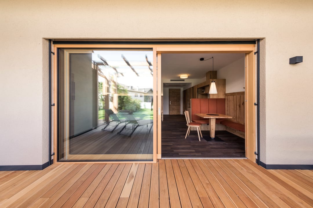 Außenansicht Weingut Moser Apartments