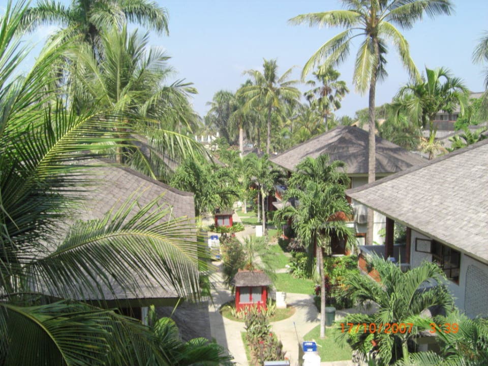 Ausblick aus dem Zimmer Bali Mandira Beach Resort & Spa