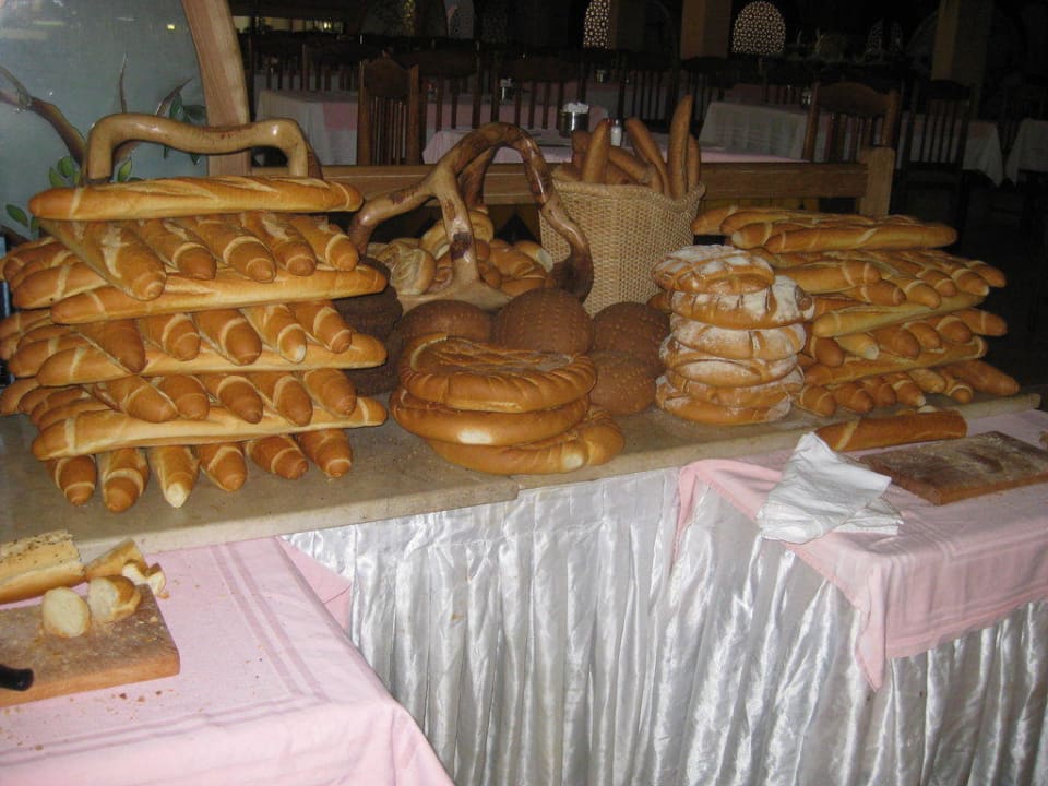 Brotecke zum Frühstück Hotel Paradis Palace