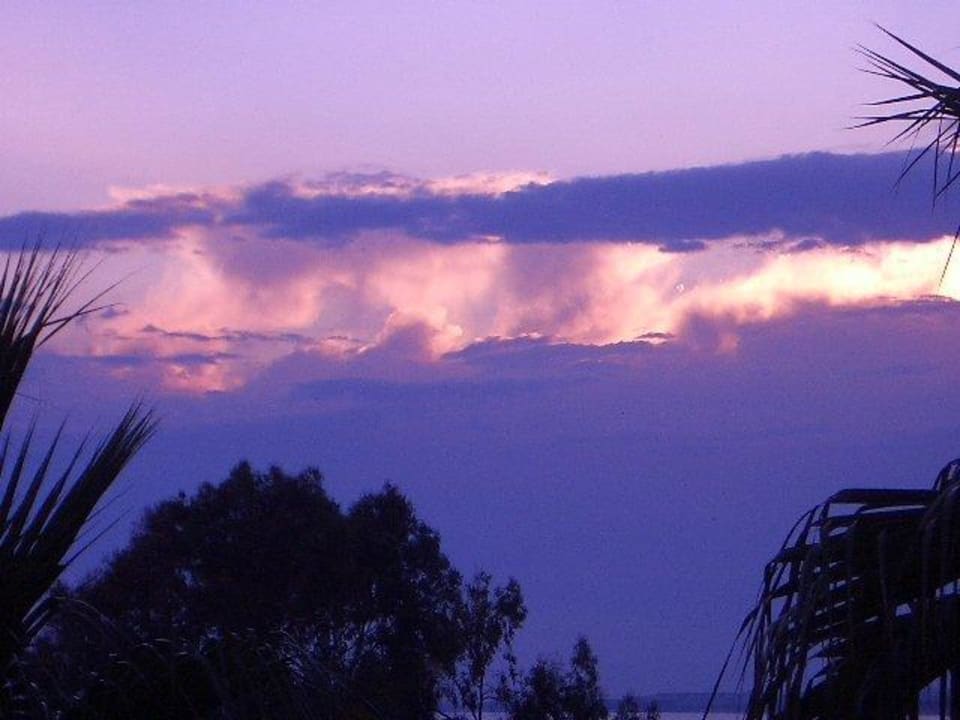 Sonnenuntergang Hotel Grand Side