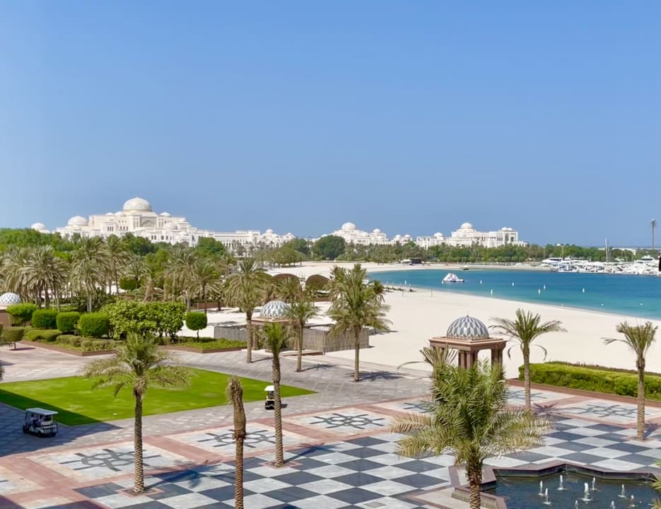 Gartenanlage Emirates Palace Mandarin Oriental