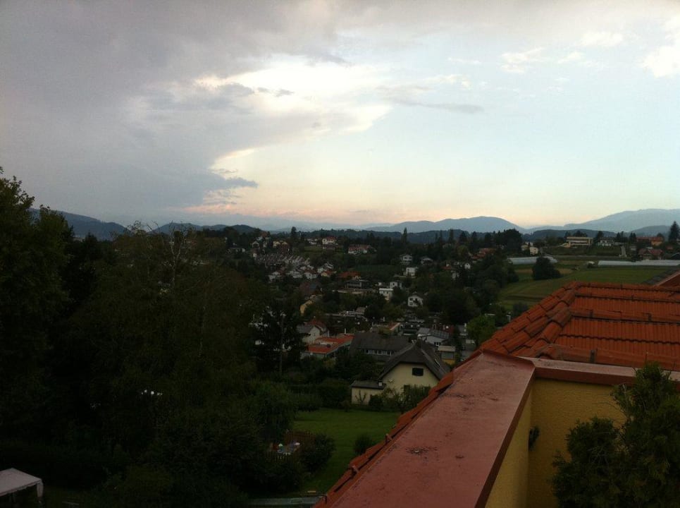 Dachterrassen Ausblick über Graz Hotel Garni Der Marienhof