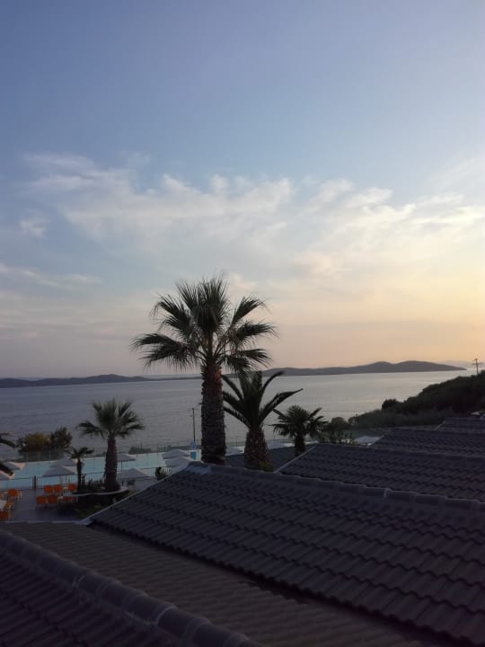 Ausblick Akrathos Beach Hotel