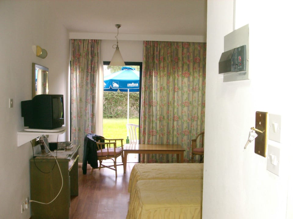 Sicht vom Eingang Park Beach Hotel