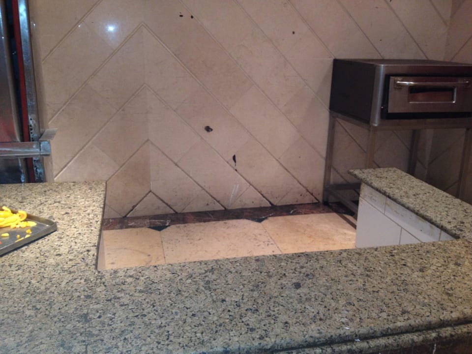 Da werden die Speisen zubereitet Riviera Aqua Park Resort