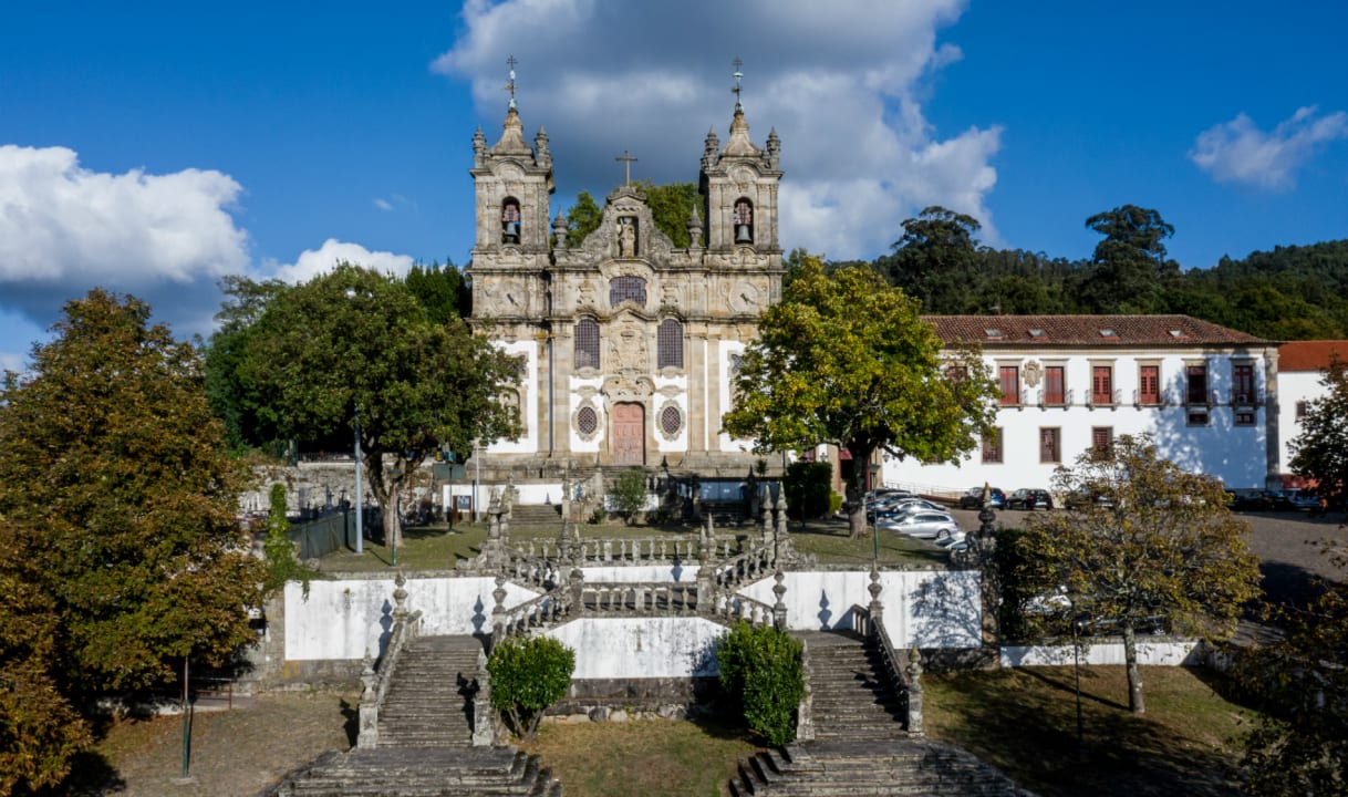 Außenansicht Pousada Mosteiro Guimarães