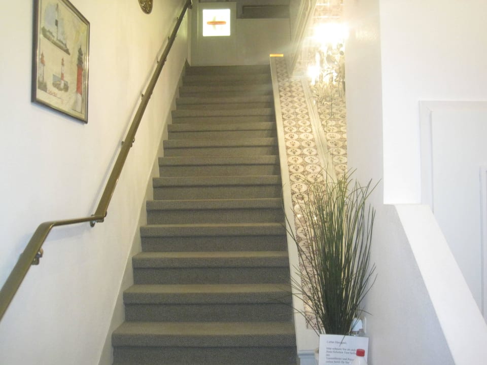 Aufgang zum Hotel Hotel Clausen