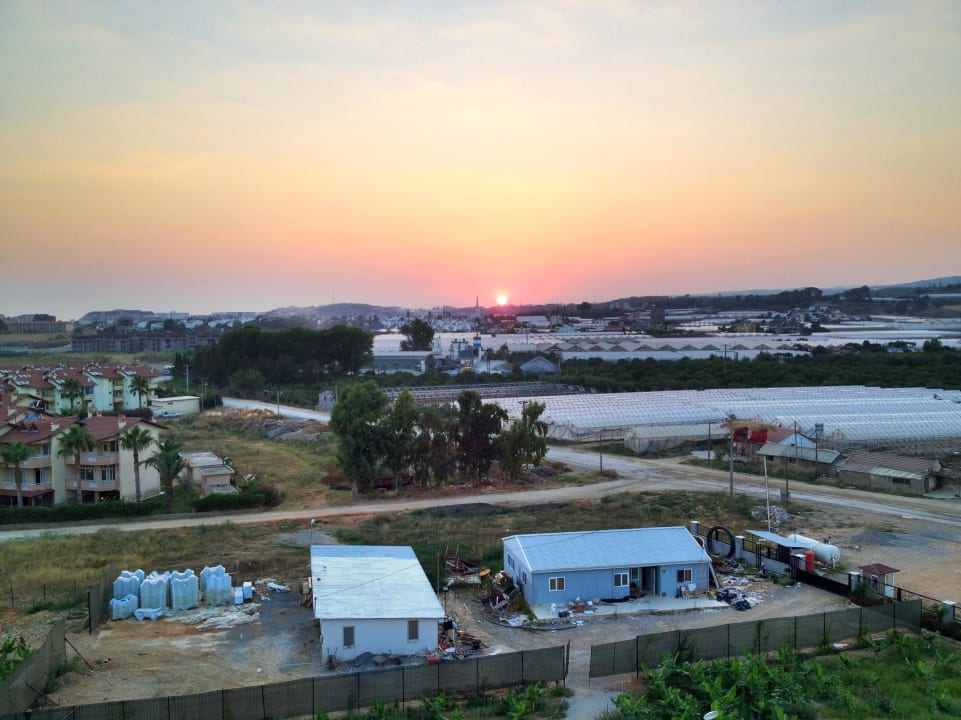 Blick vom Balkon Zimmer 1512, 5 Et. Kahya Resort Aqua & Spa