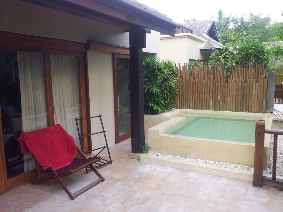 Terrasse mit Plunge-Pool Anantara Rasananda Koh Phangan -  Villas