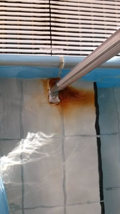 Wackeliger schmutziger Halterung Hotel Inntaler Hof