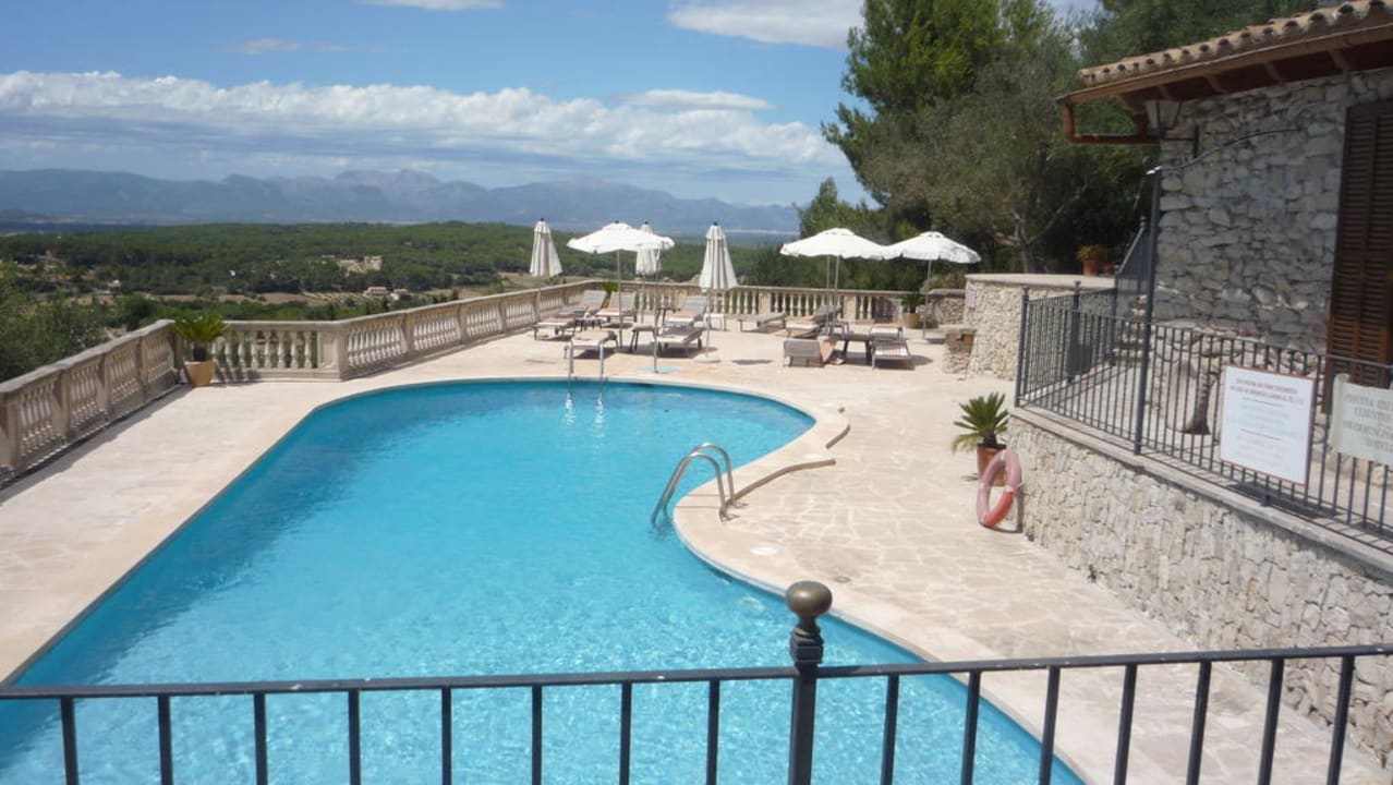 Außenpool Hotel Es Reco de Randa