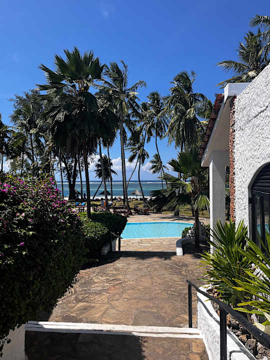Ausblick Hotel Diani Sea Lodge
