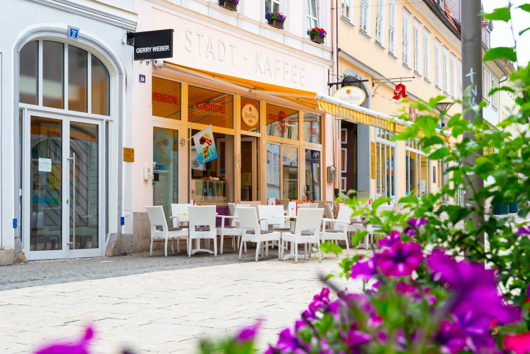 Außenansicht Pension Stadt-Kaffee