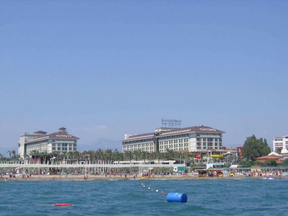 Hotelansicht vom Meer aus  Sunis Kumköy Beach Resort Hotel & Spa