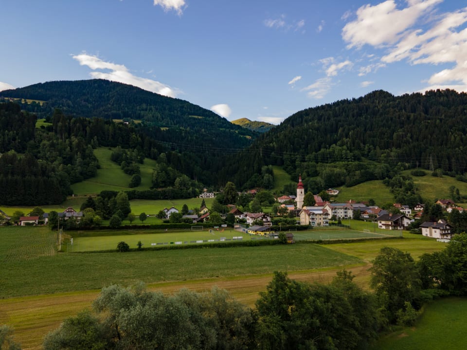 Ausblick Naturoase Appartements Mirnock
