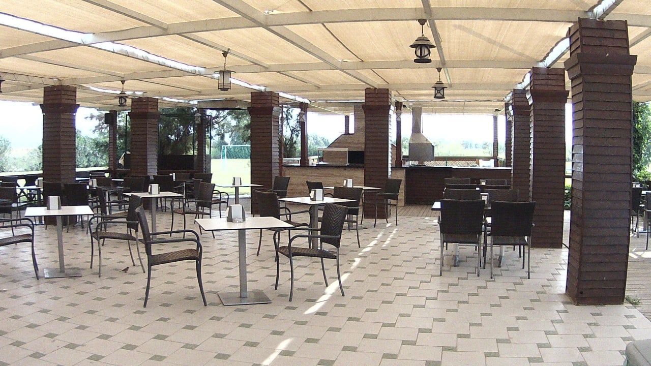 Essbereich Strandbar Crystal Paraiso Aqua Collection