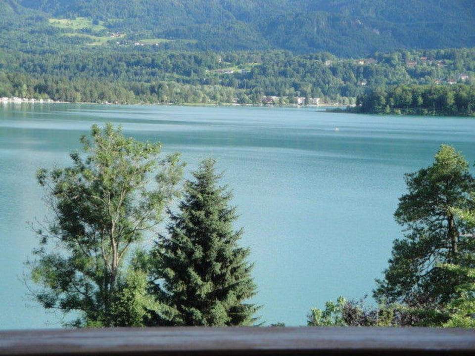 Blick Balkon Kleines Hotel Kärnten