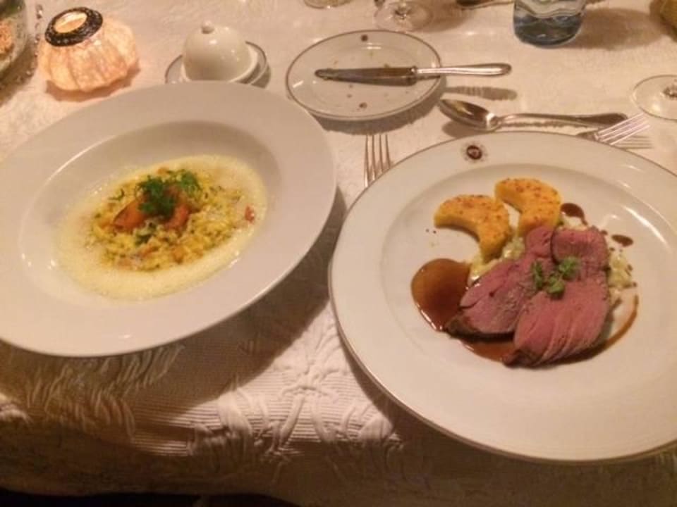 Hauptgänge Cascada Wellnesshotel ...liebes Rot-Flüh