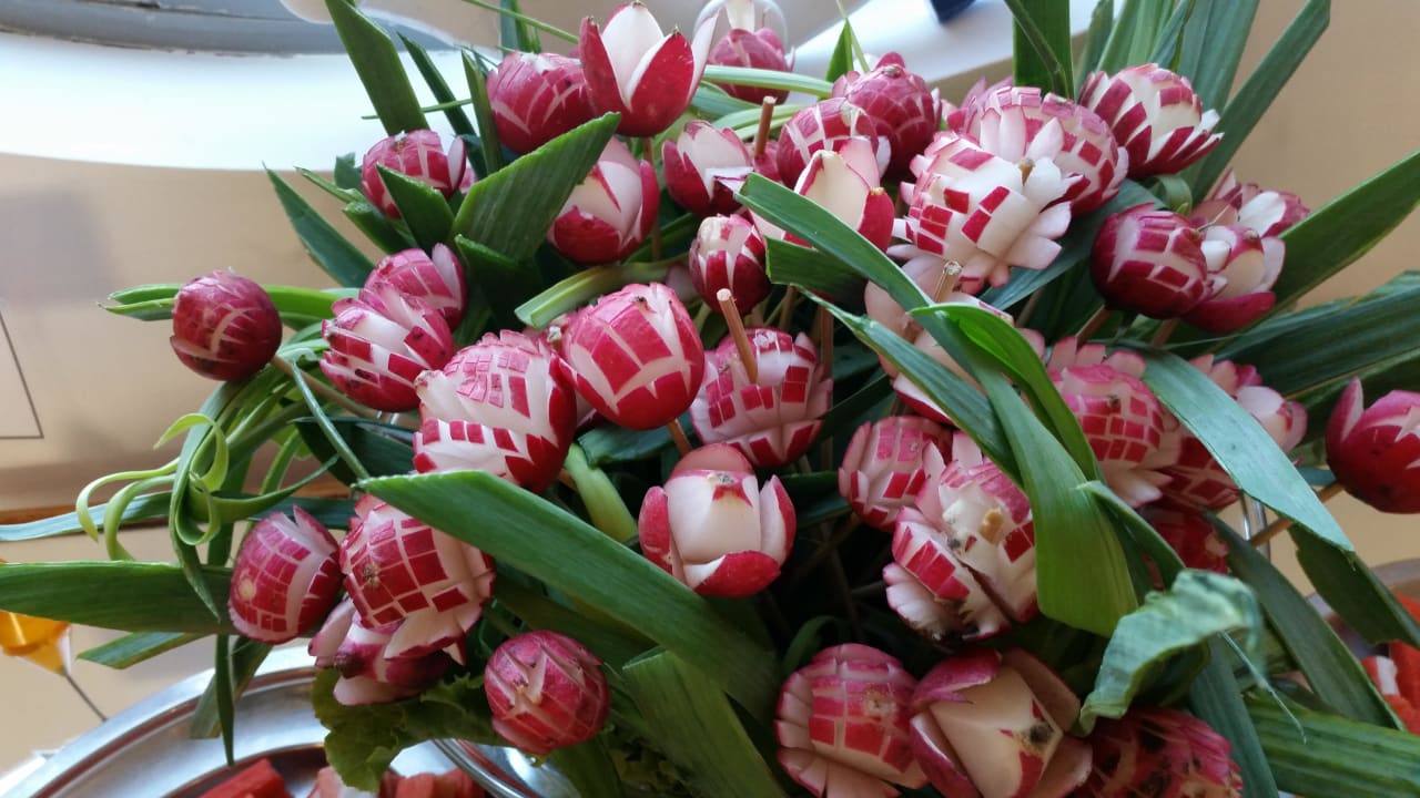 Radieschen mal anders Hotel Calypso Beach