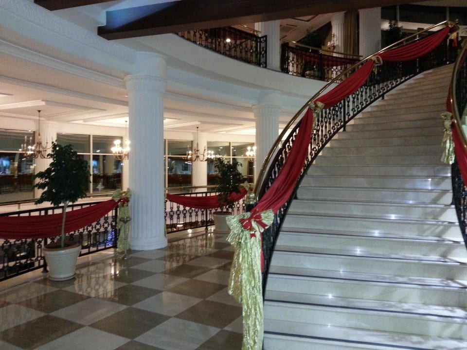 Sehr weihnachtlich ausgestattet Trendy Aspendos Beach Hotel