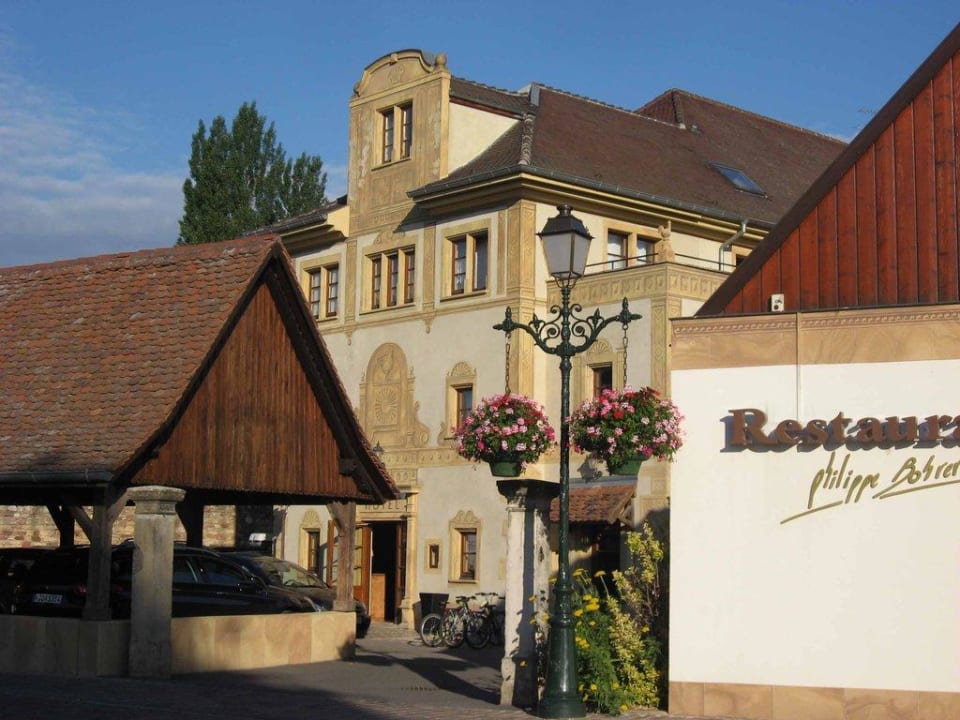 Ansicht von der Straße Domaine de Rouffach