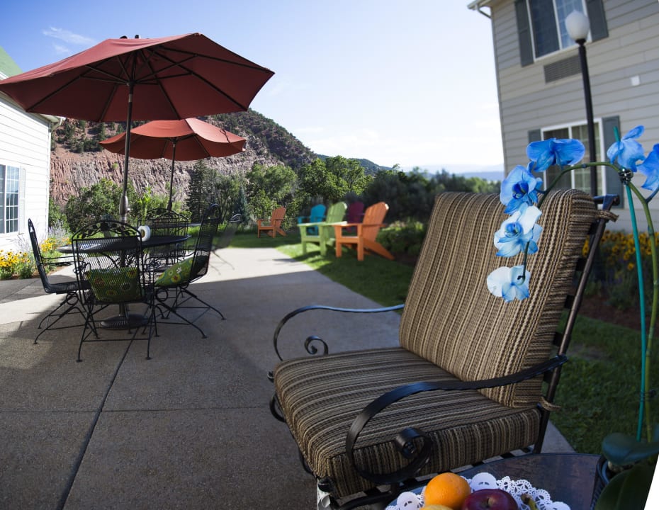 Patio view  Comfort Inn & Suites Carbondale