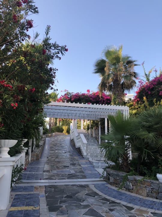 Gartenanlage Minos Imperial Beach Resort Milatos Crete