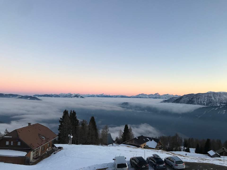 Ausblick Almhotel Fichtenheim