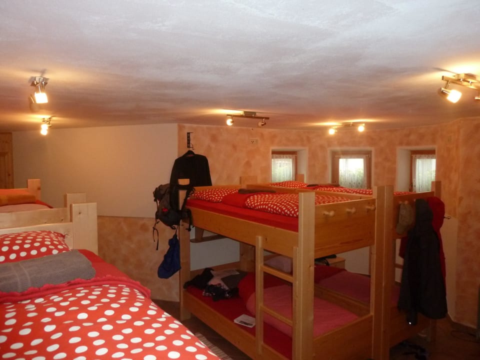 Das "Bettenlager" (Mehrbettzimmer) Mountain Residence Zeppichl