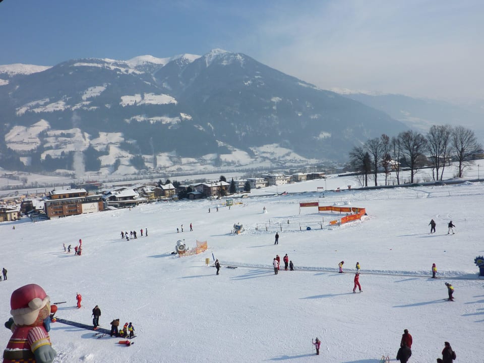 Der super Ausblick auf die Kinderskipiste Hotel Kohlerhof