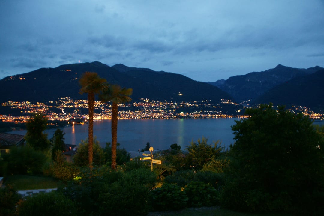 Ausblick vom Balkon Hotel La Campagnola