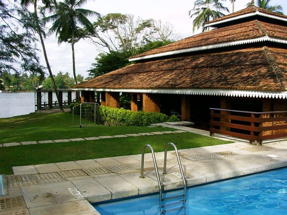 Blick auf Restaurant Hotel Club Bentota