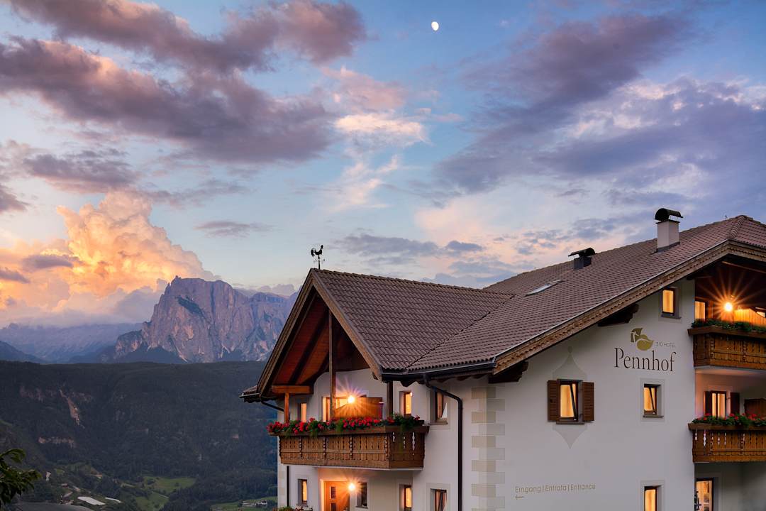 Außenansicht Hotel-Chalet Pennhof