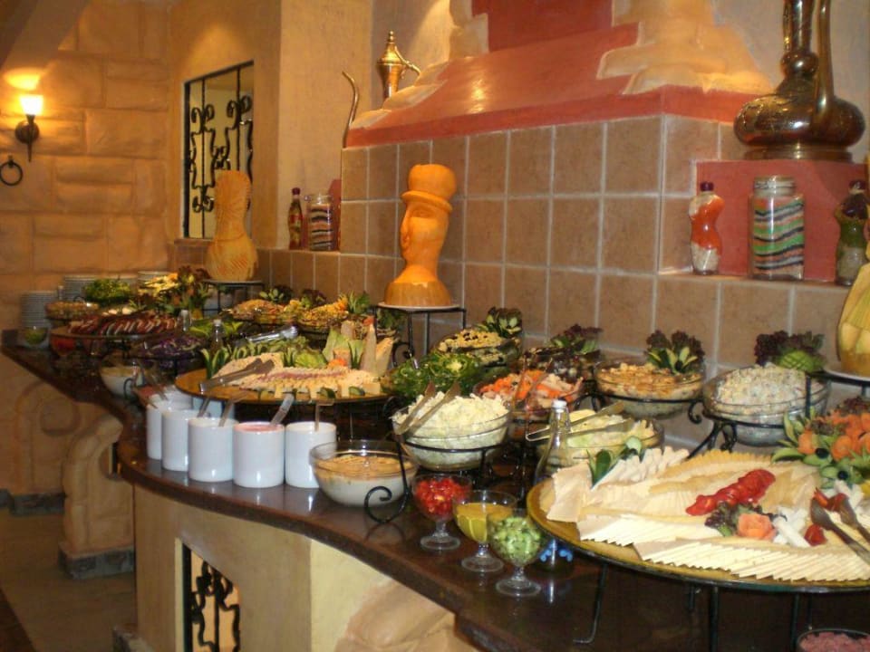Abendbuffet Pickalbatros Alf Leila Wa Leila Resort - Neverland Hurghada